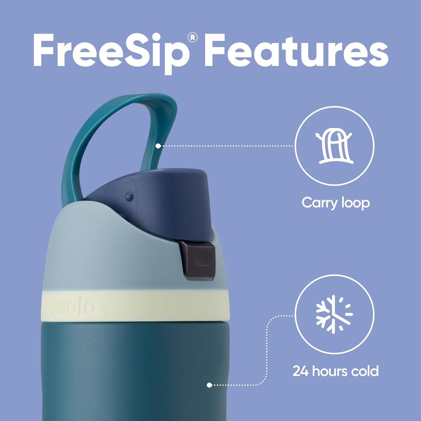 FreeSip Insulated Water Bottle™