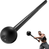 Steel Mace Bell for Strength Training - Support Full Body, Muscles, Shoulder, Grips & Forearms Workouts to Rehabilitation, Stretching 5, 7, 10, 15, 20, 25, 30Lb for Woman & Man