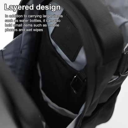 Magnetic Gym Bag Large Capacity Magnetic Carrier Bag with Phone Pocket Portable Gym Water Bottle Pouch Gym Accessories Organizer